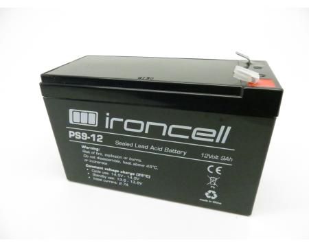 Aku 12V 9AH T2 klemm IronCell