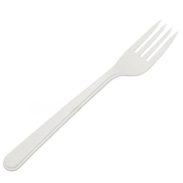 Kahvel PP plastik 18cm 100tk/pk 