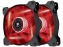 Jahuti 120mm Corsair AF120 Red 2tk